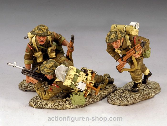 British 3rd. Infantry Division, Moving Inland
