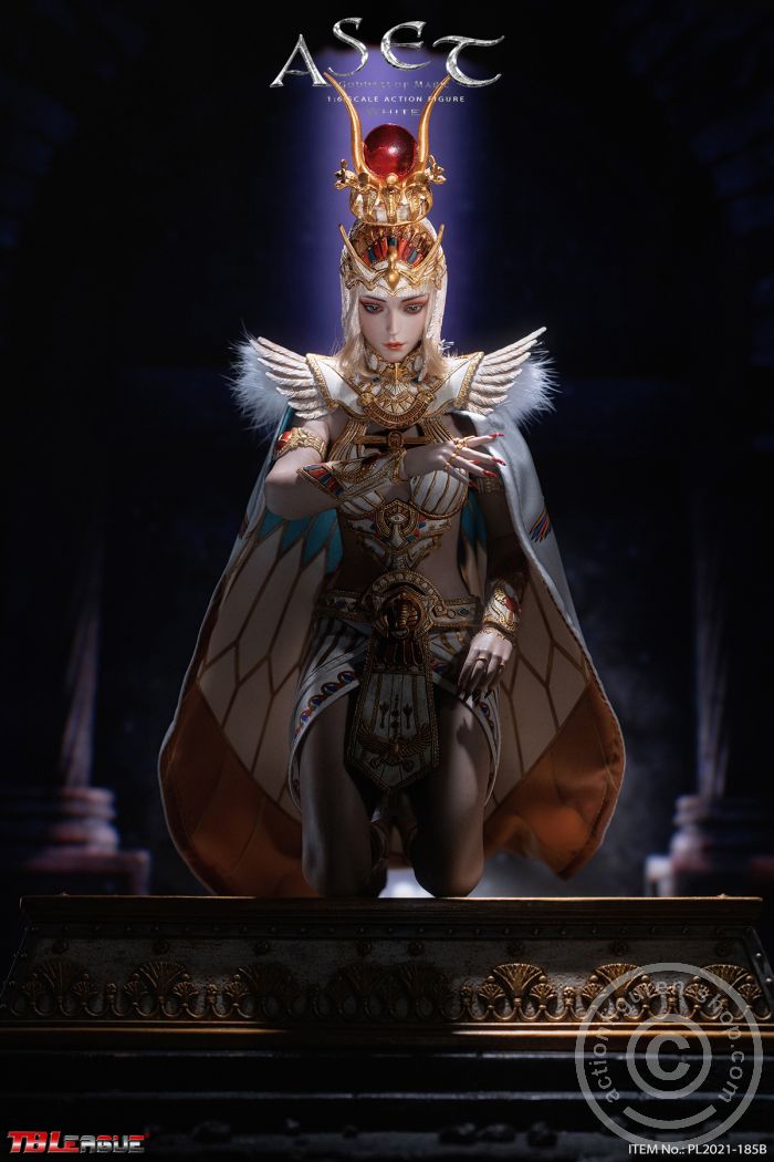 PL2021-185B-06 Aset Goddess of Magic - White Version