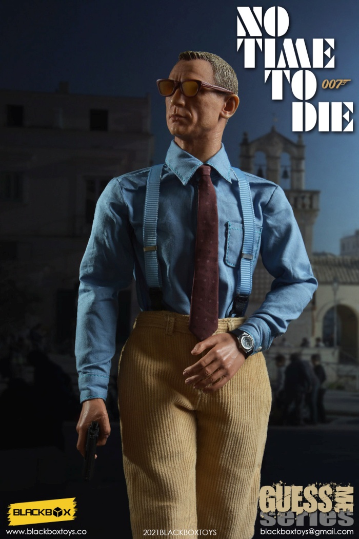 BBT-9025-23 Agent James - No Time to Die - in Civil Outfit