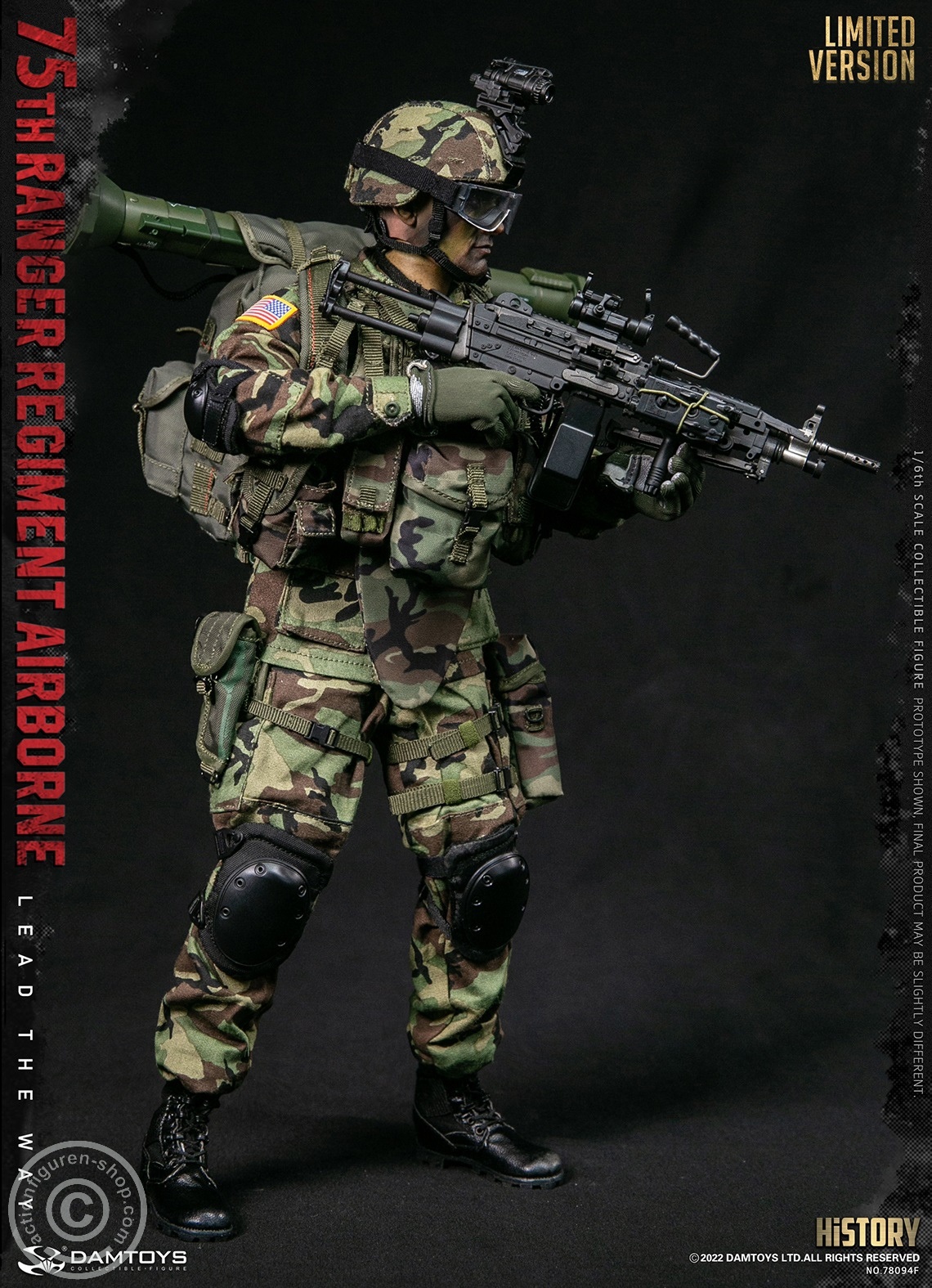 75th Ranger Regiment - Airborne Saw Gunner - Limited Version