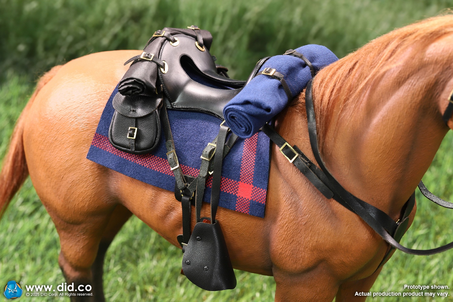 Brown-Red War Horse (Standing) US Army Cavalry - 1/6 scale Brown-Red War Horse (Standing) US Army Cavalry - 1/6 scale
