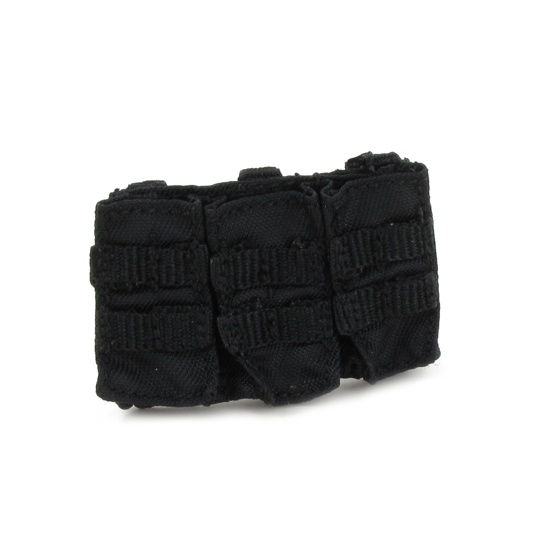 Tripple Mag Pouch w/ 3 Mags - black