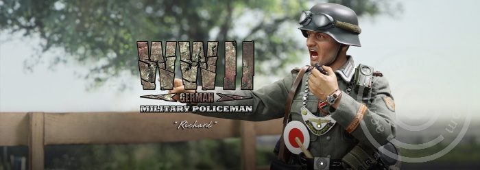 Richard - WWII German Wehrmacht - Military Policeman Richard - WWII German Wehrmacht - Military Policeman
