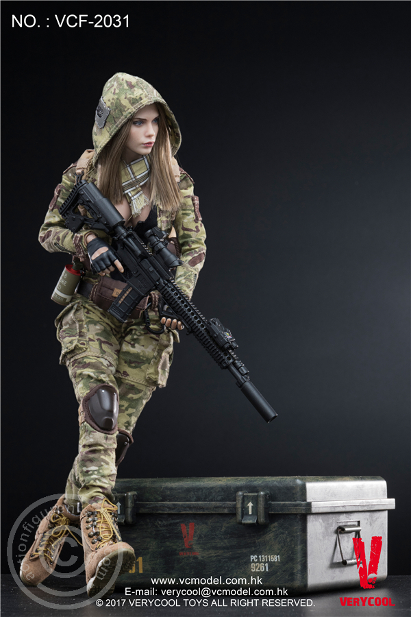 VCF2031-26KgX1GDdGfYedu Villa - MC Camouflage Women Soldier