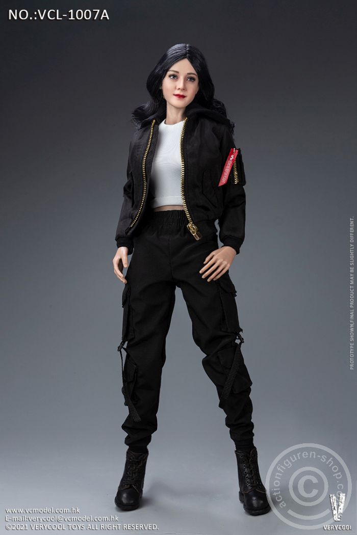 Fashion Jacket Set C - Black