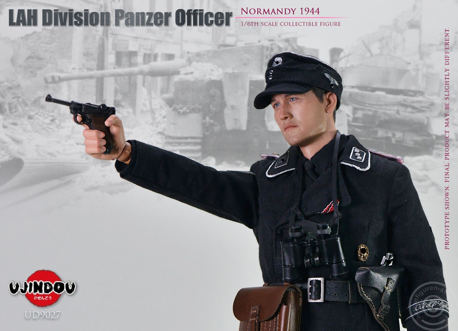 German LSSAH Division - Panzer Officer - Normandy 1944 German LSSAH Division - Panzer Officer - Normandy 1944