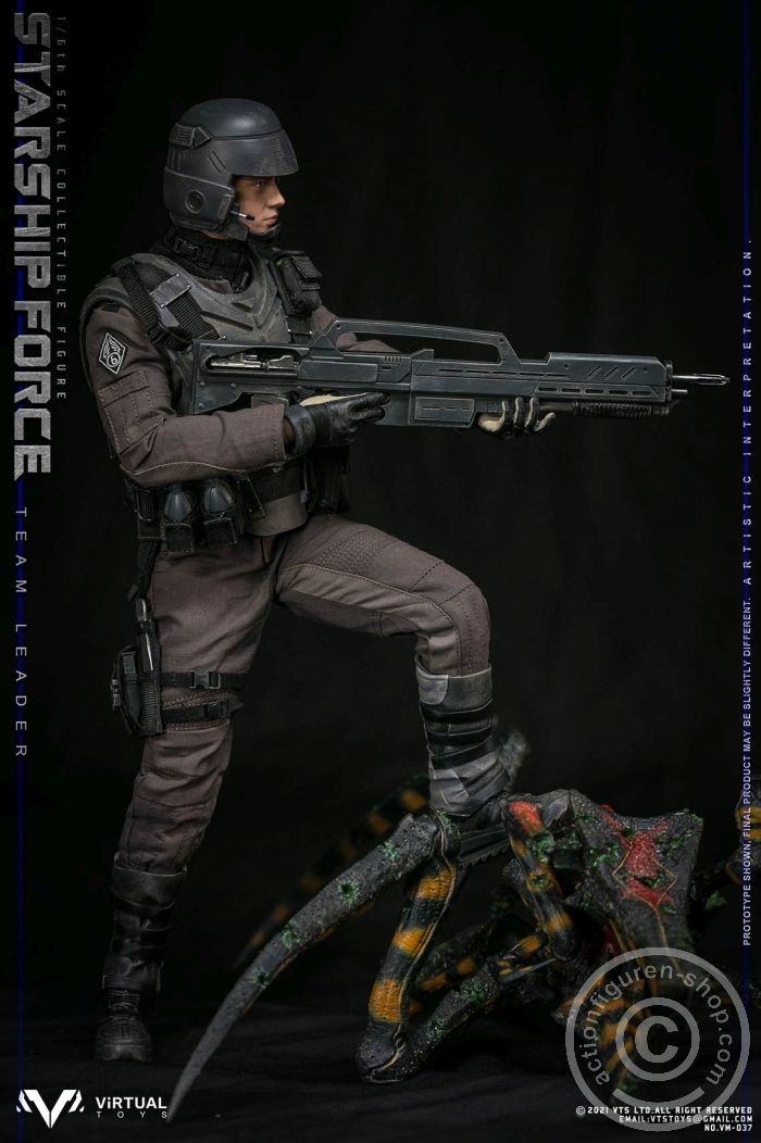 VT-VM037DX-05 Starship Force-Team Leader - Deluxe Version
