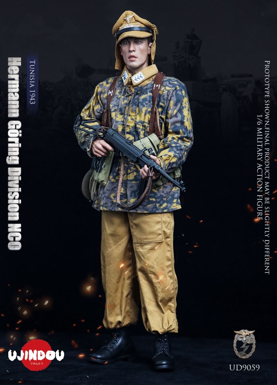 WWII Hermann Göring Division - Tunisia 1943 - in 1/6 scale