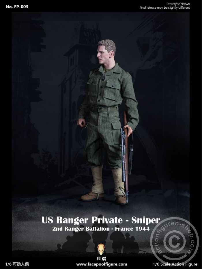 Sniper Private Jackson US Army Ranger - Special Edition w/ Diorama