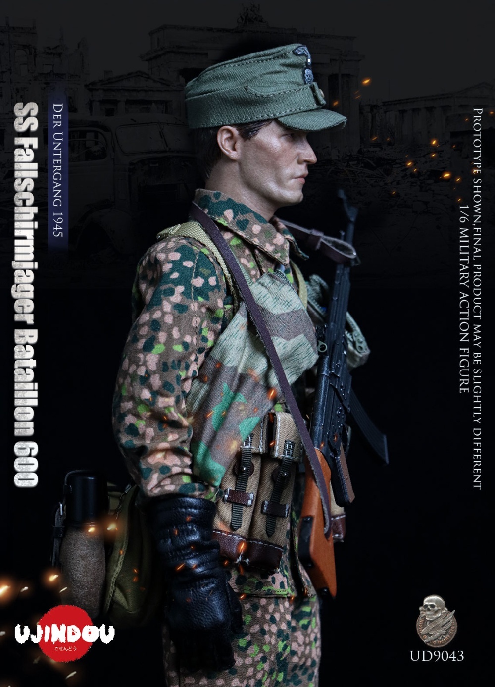 SS Fallschirmjager Bataillon 600 - Der Untergang 1945 - in 1/6 scale