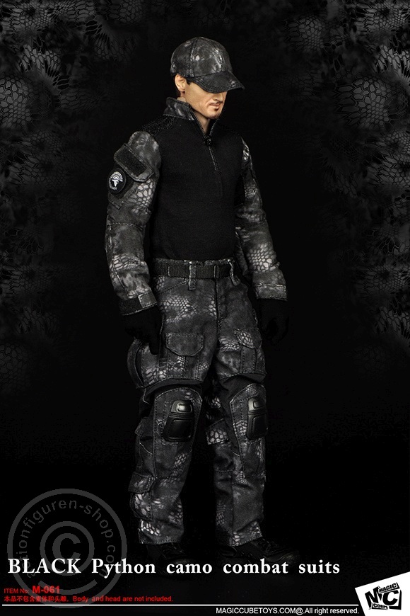 BLACK Python Camo Combat Suit