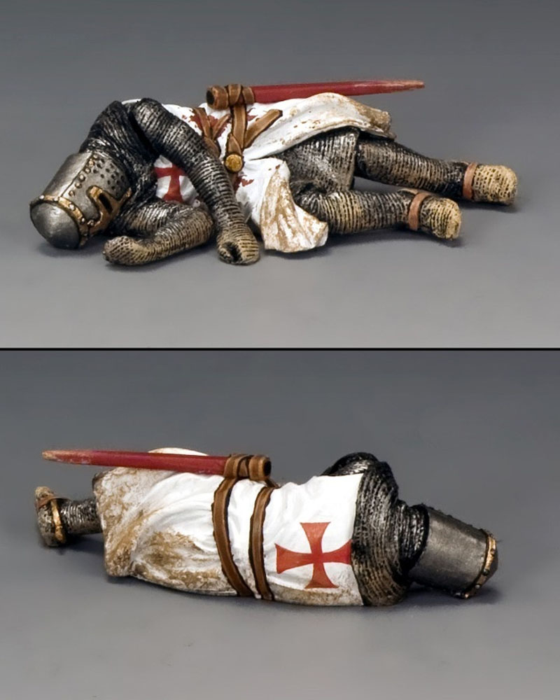 Wounded Crusader Knight