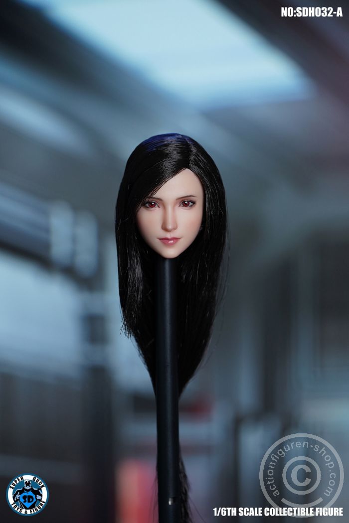 Female Head - Mrs. Lockheart - Final Fantasy