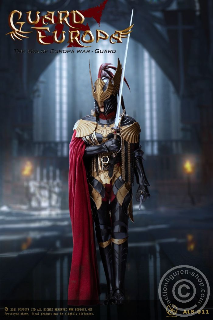 PTALS011-02 Eagle Knight Guard - Black Armor Version