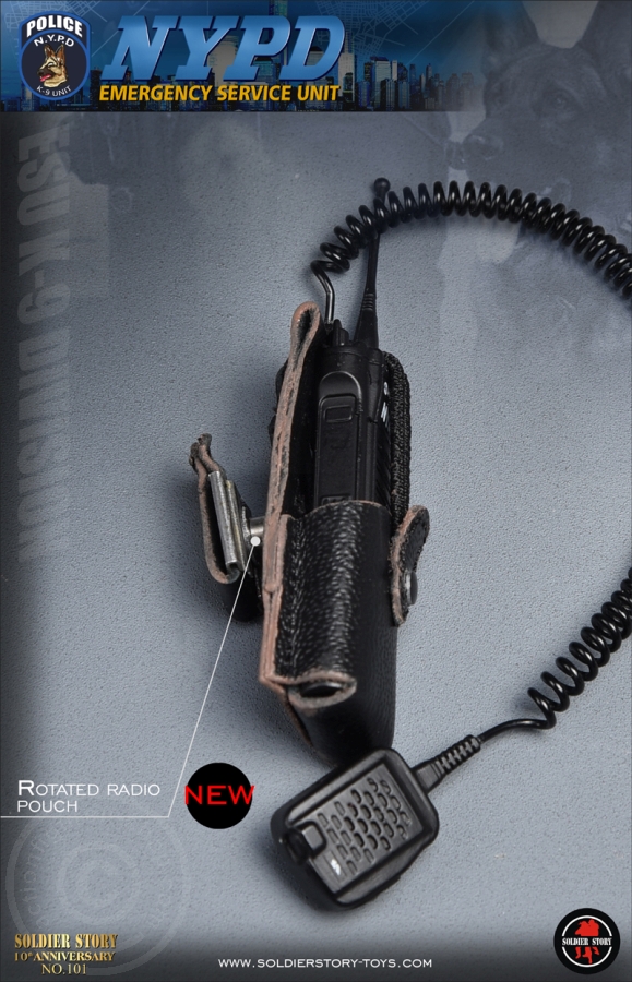 SSt101-47 NYPD - ESU - K-9 DIVISION - (Hundestaffel)