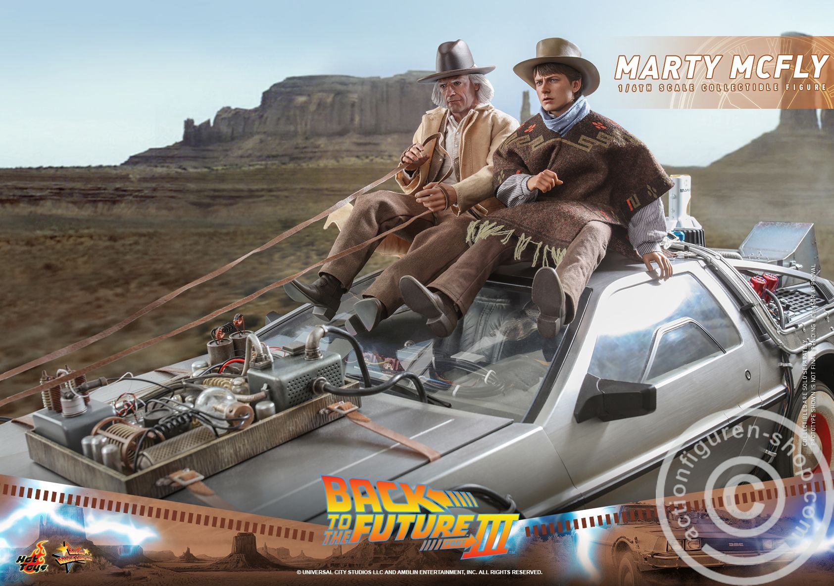 Back To The Future Part III - Marty McFly - MMS616 Back To The Future Part III - Marty McFly - MMS616