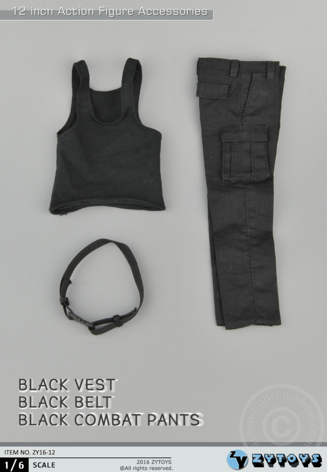 Male Black Outfit Set
