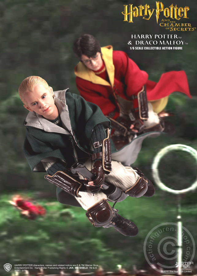 SA017-12 Harry Potter & Draco Malfoy (Quidditch Twin Pack)