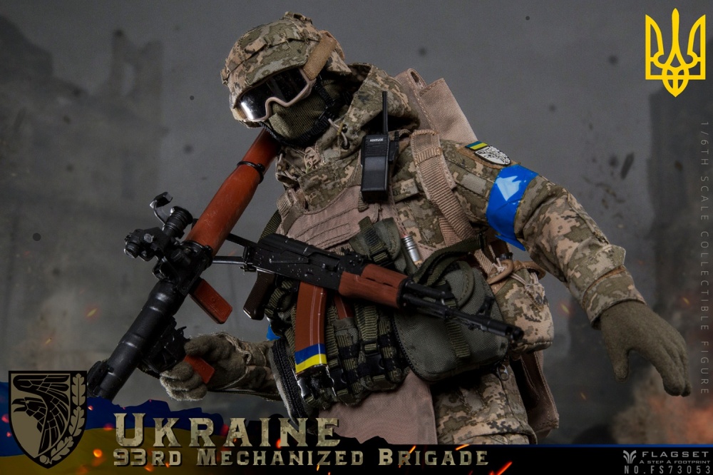 Ukraine Army - 93rd Mechanized Brigade - Anti-Tank Gunner - in 1/6 scale Ukraine Army - 93rd Mechanized Brigade - Anti-Tank Gunner - in 1/6 scale