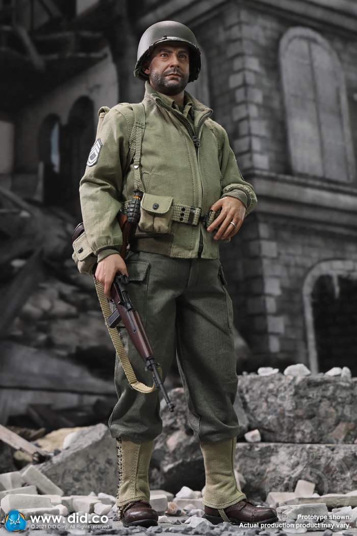80150-08 Sergeant Horvath - WWII US 2nd Ranger Battalion