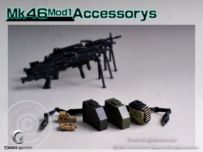MK46MOD1-rifle stock - camouflage