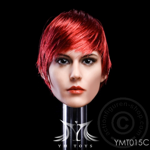 YMT-15C-02 Kopf - rote kurze Haare