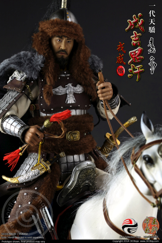 303-05_06-03 Dschingis Khan (Deluxe Version) mit Pferd