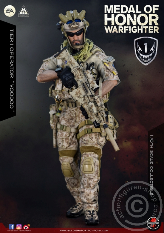 SST106-01 Medal Of Honor Navy SEAL Tier One - Operator "Voodoo"
