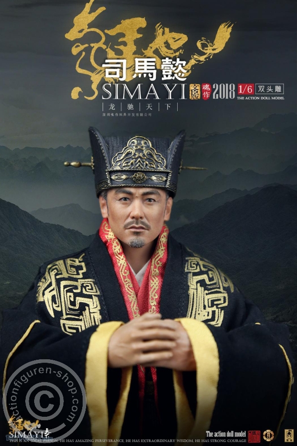 OS-SimaYi-01 Three Kingdoms- Sima Yi - Court Official & Warrior Version