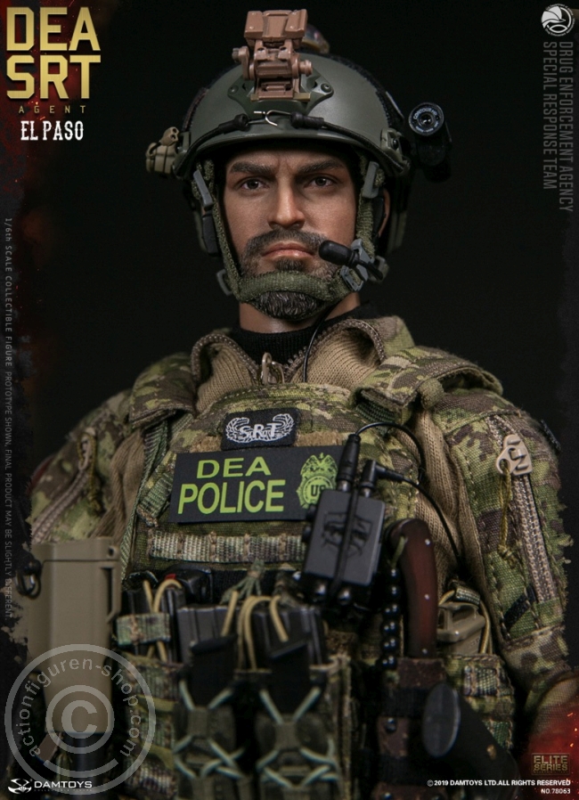 DA78063-44 DEA SRT (Special Response Team) Agent - El Paso