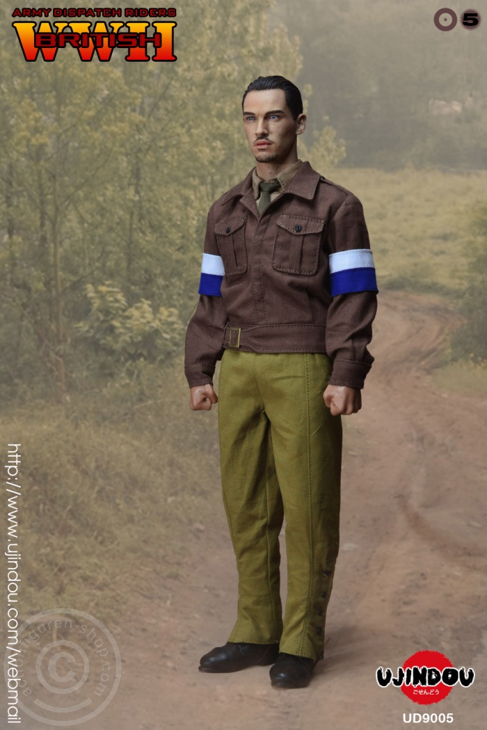 BBTUD9005-08 Dispatch Rider - WWII British Army