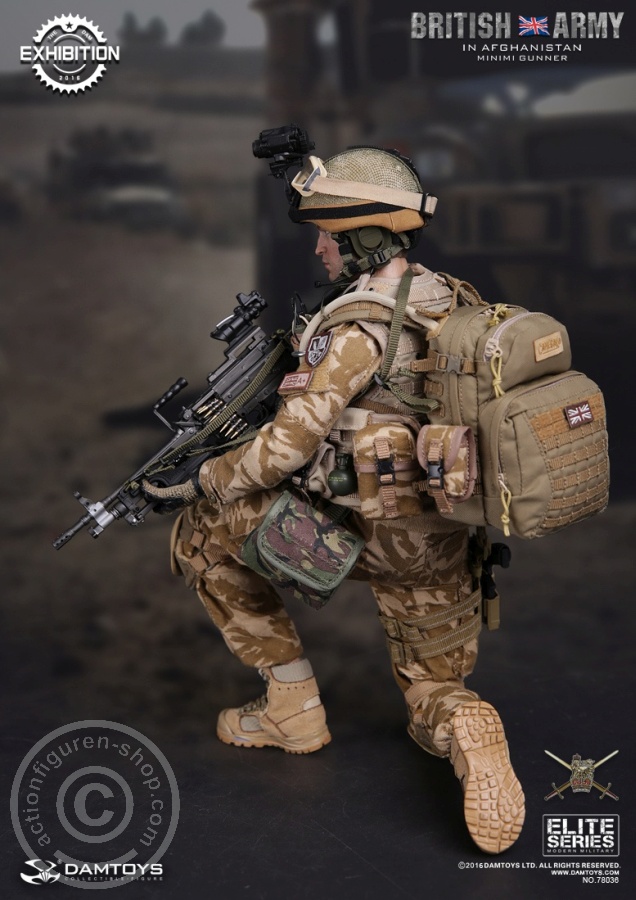 British Army in Afghanistan - Minimi Gunner - 2016 Exclusive