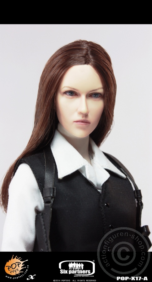 PTx17A-05 MI6 Female Agent - Black Suit
