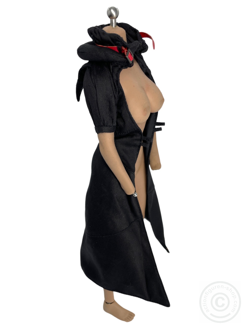 Female Coat - black - long