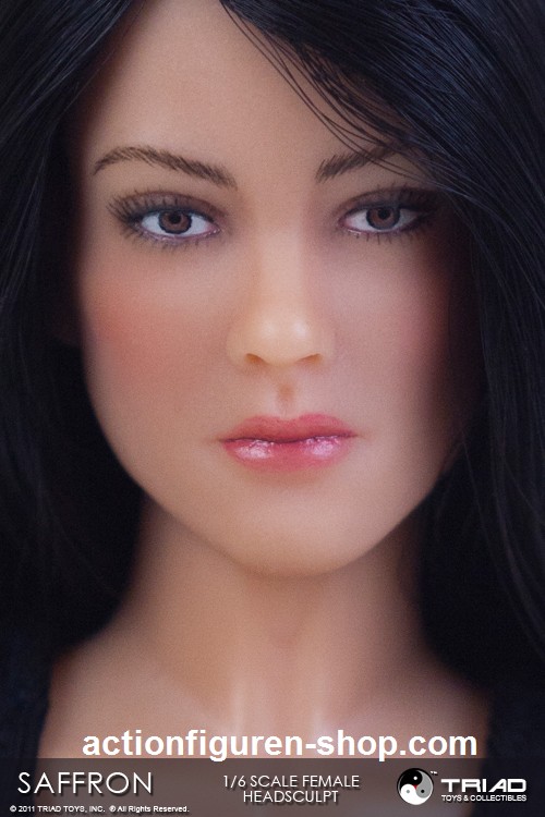 Saffron - Black Hair w/ Brown Eyes