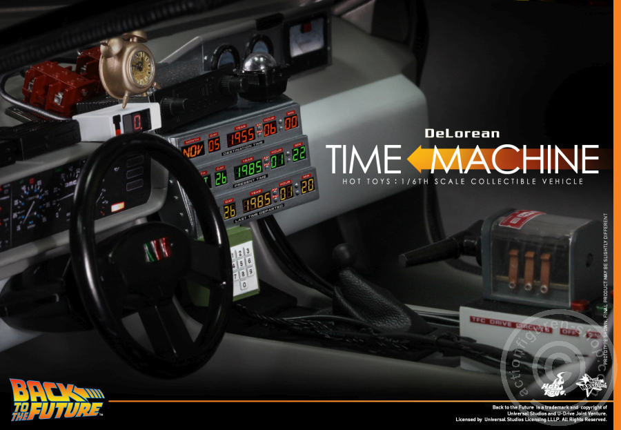 176178-07 Back to the Future - DeLorean Time Machine