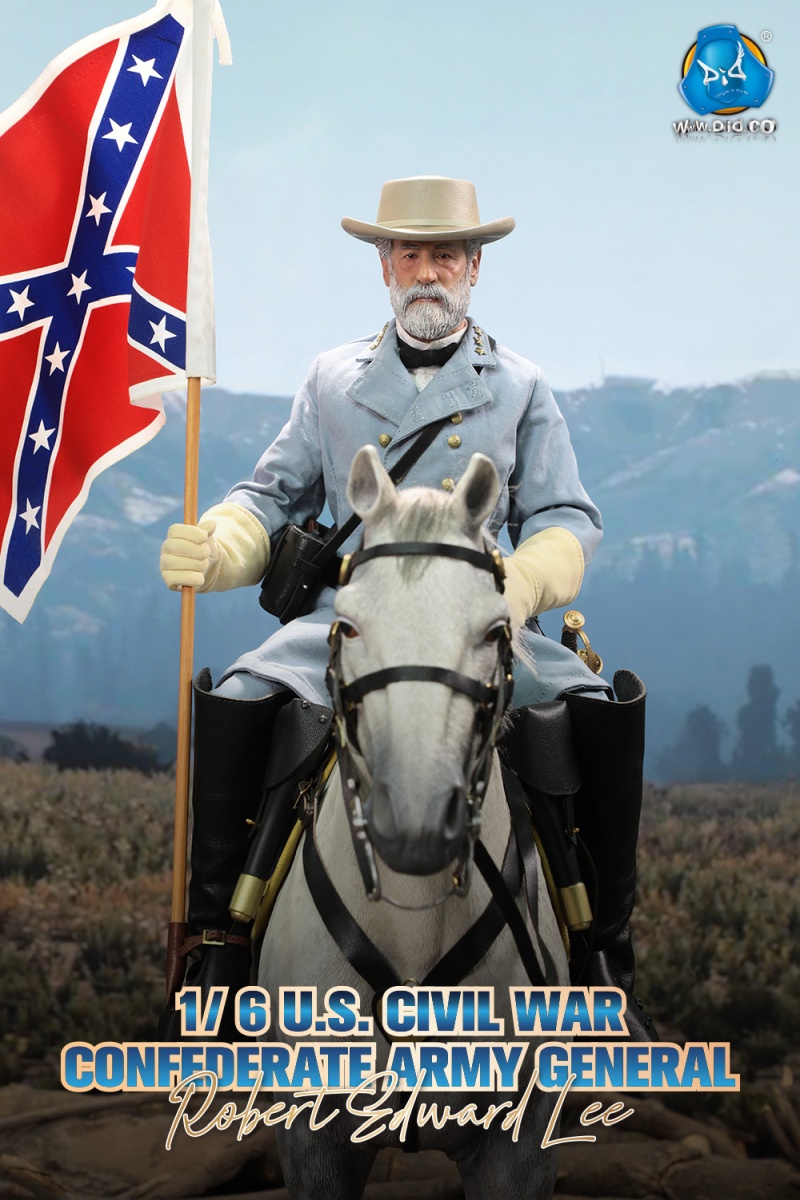 Robert Edward Lee - U.S. Civil War Confederate Army General - in 1/6 scale