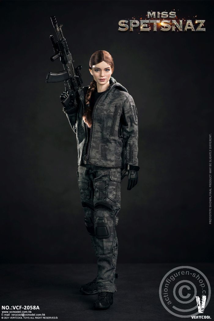 VCF2058A-06 Miss Spetsnaz 2.0 in MCB Camouflage - black Vest