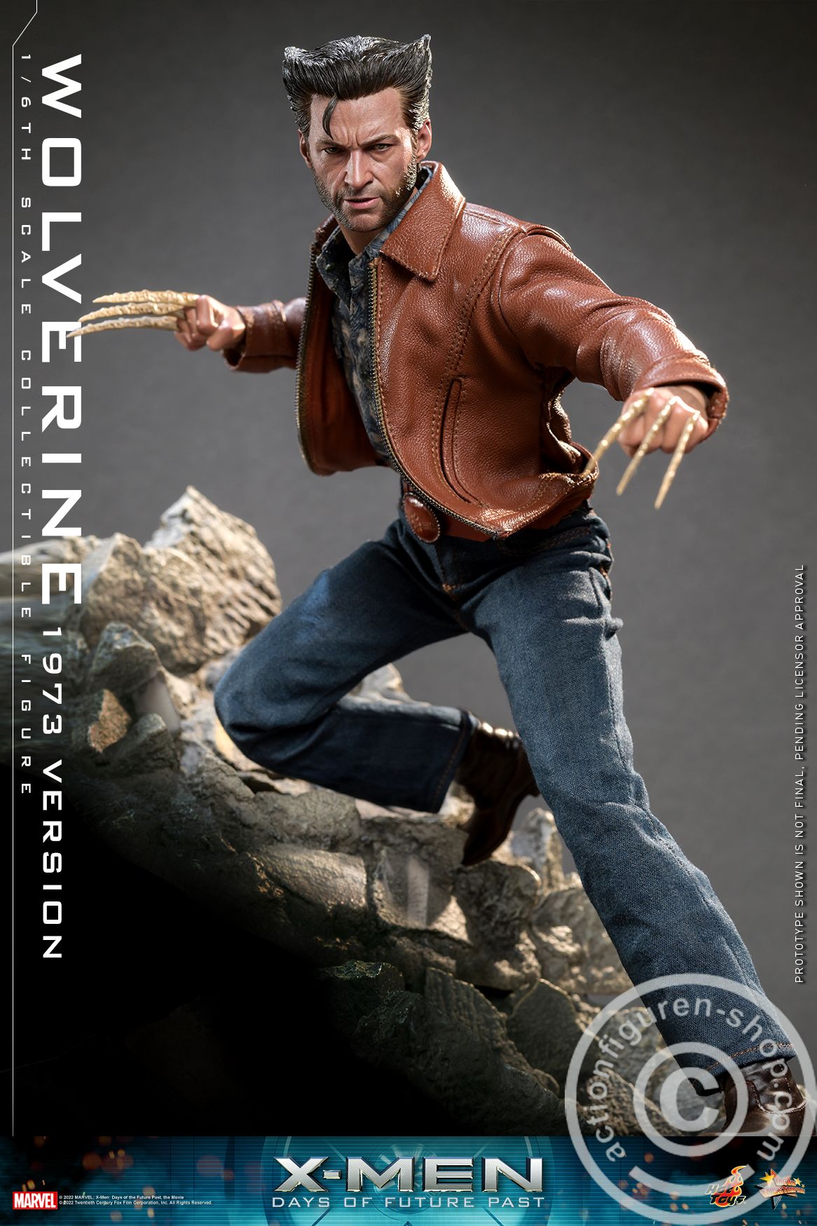 X-Men: Days of Future Past - Wolverine (1973 Version) - damaged Box X-Men: Days of Future Past - Wolverine (1973 Version) - damaged Box