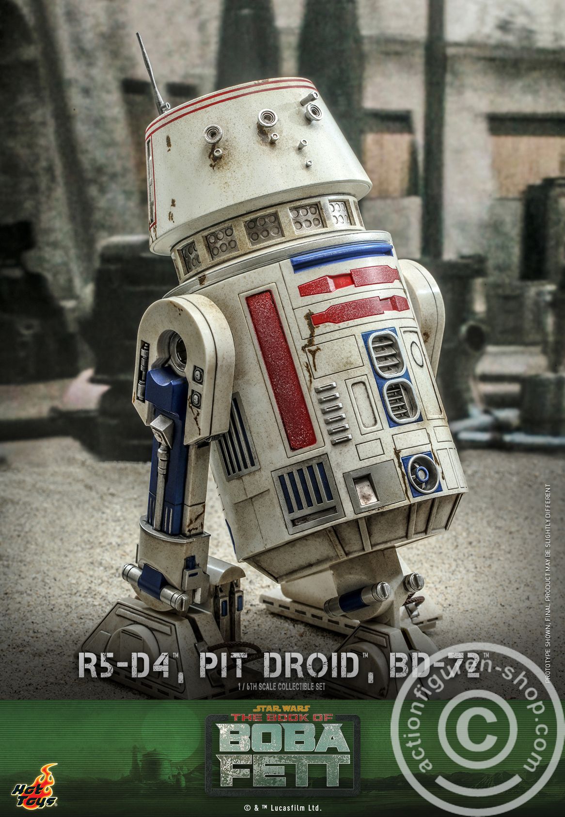 Star Wars: The Book of Boba Fett - R5-D4, Pit Droid, BD-72 Set