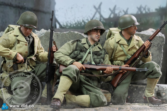 80155-06 Private Mellish - WWII US 2nd Ranger Battalion