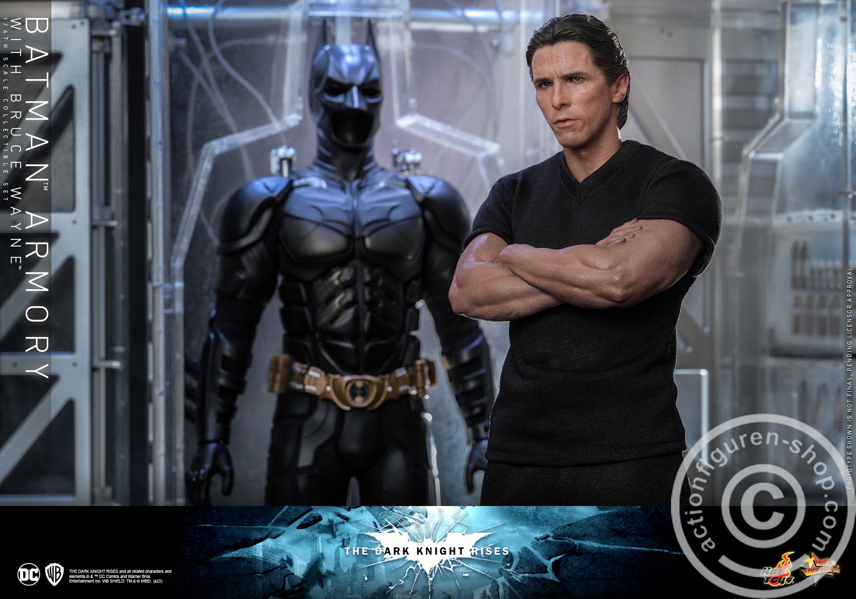 The Dark Knight Rises - Batman Armory with Bruce Wayne