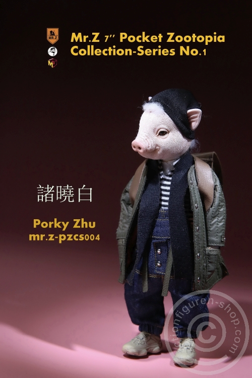 Porky Zhu - 7" Pocket Zootopia Series No.1