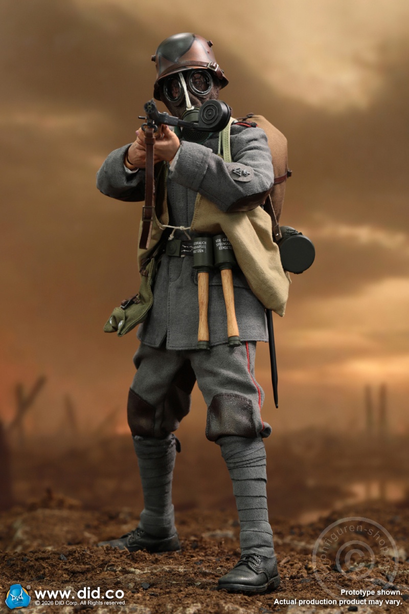 Bodo - WW I German Army Stormtrooper Infantry - in 1/6 scale
