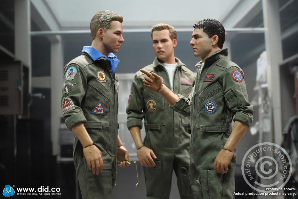US Navy Fighter F-14 Pilot - Tom & Nick - in 1/6 scale US Navy Fighter F-14 Pilot - Tom & Nick - in 1/6 scale