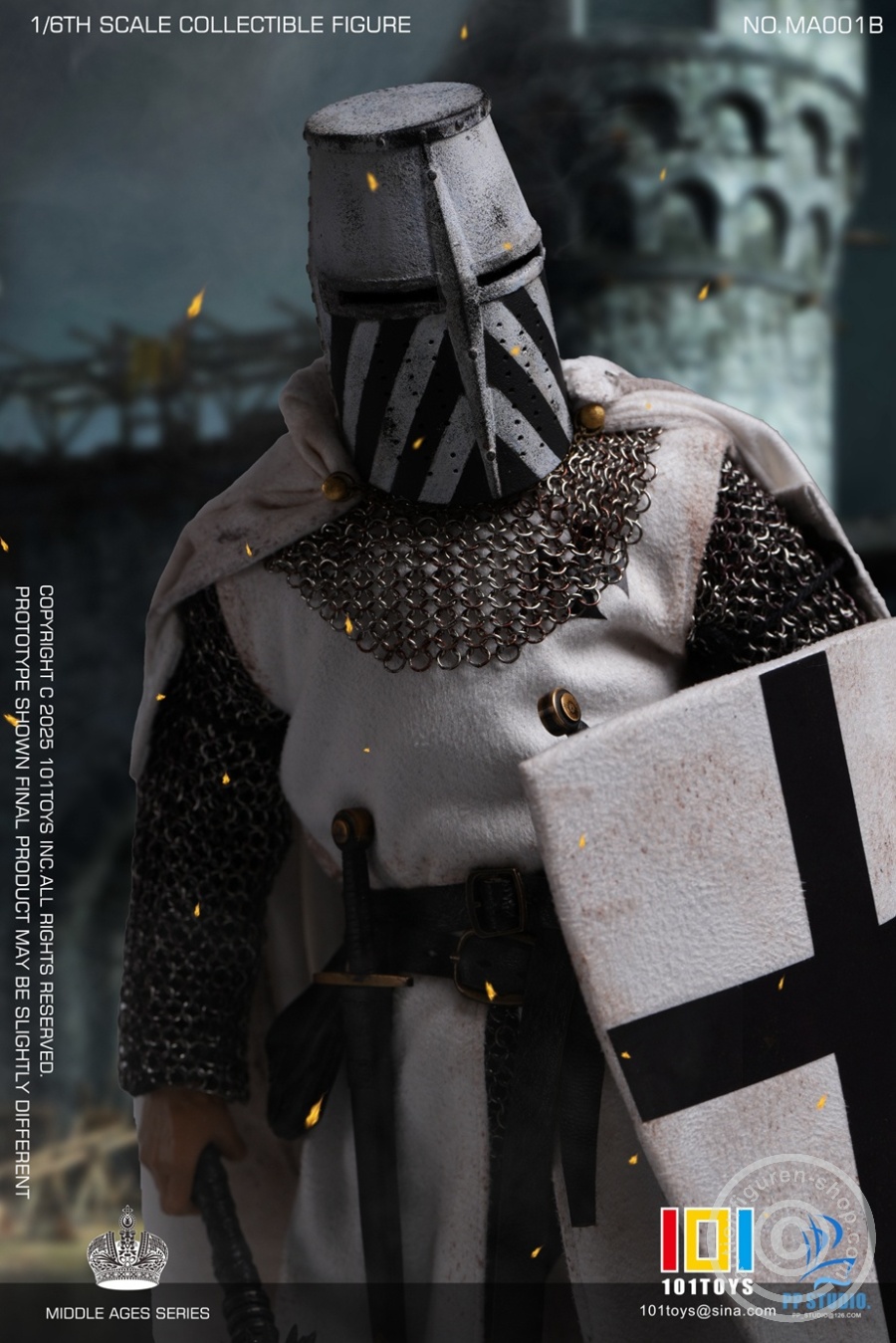 Medieval Teutonic Knights - in 1/6 scale