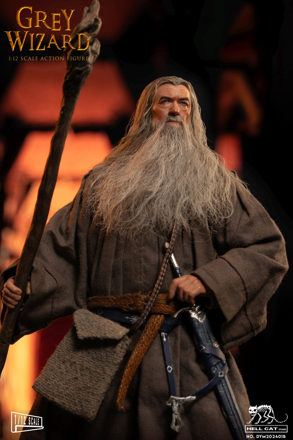 Grey Wizard vs Abyss Demon Figure - Luxury Version - in 1/12 scale Grey Wizard vs Abyss Demon Figure - Luxury Version - in 1/12 scale