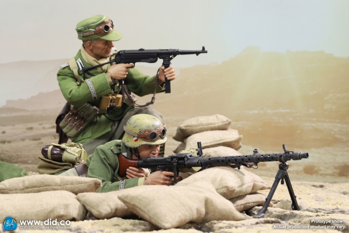 Bialas - WWII German Africa Corps WH MG34 Gunner