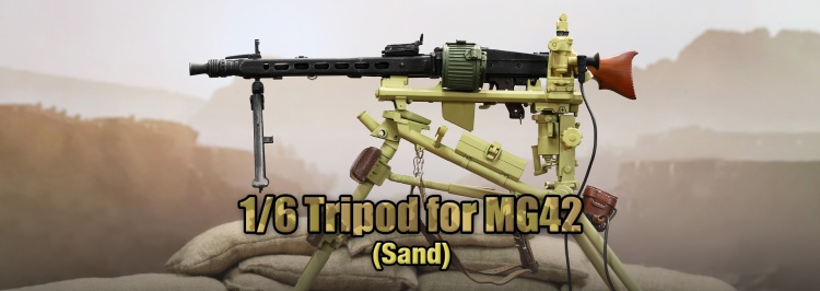 WWII German MG42 Tripod - sand