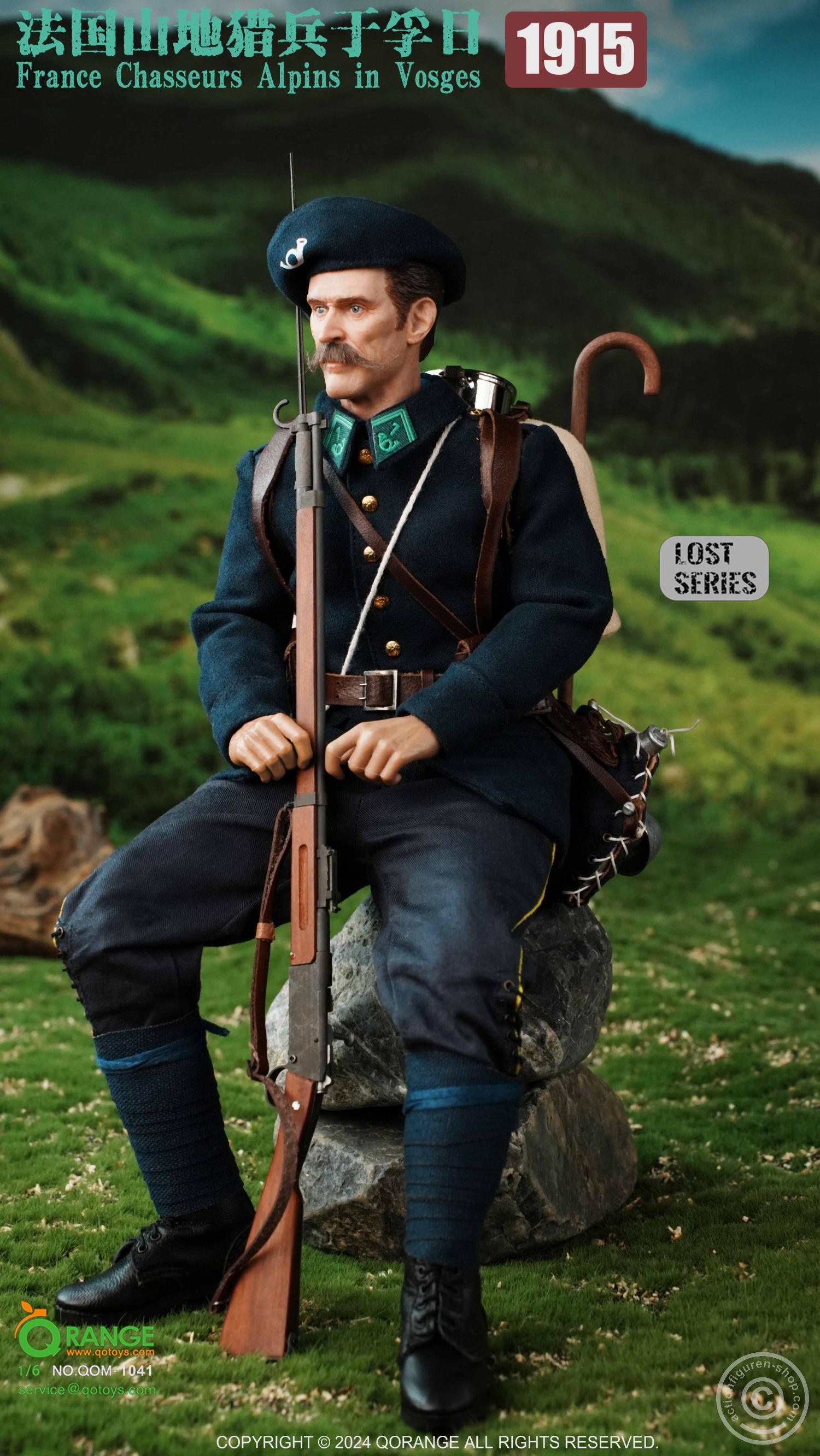 France Chasseurs Alpins in Vosges 1915 - in 1/6 scale France Chasseurs Alpins in Vosges 1915 - in 1/6 scale